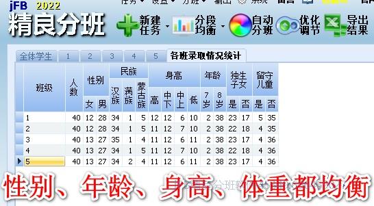 推荐教务教师必备的学生分班软件